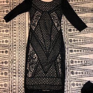 Carmen Marc’s bodycon dress